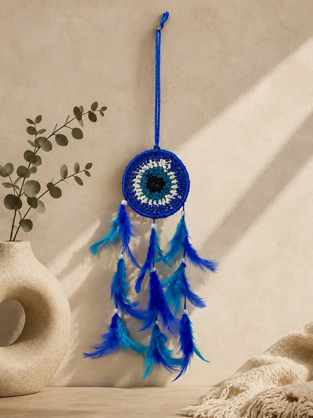 Blue Haven Feather Dreamcatcher