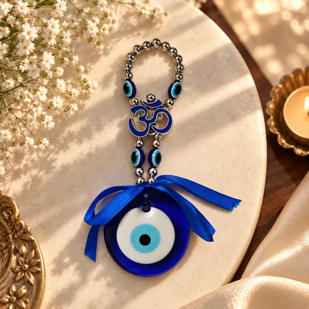 Om Evil Eye Hanging Decor